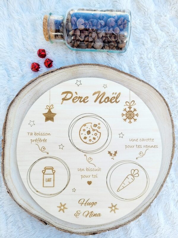 Planche à goûter pour le Père Noël