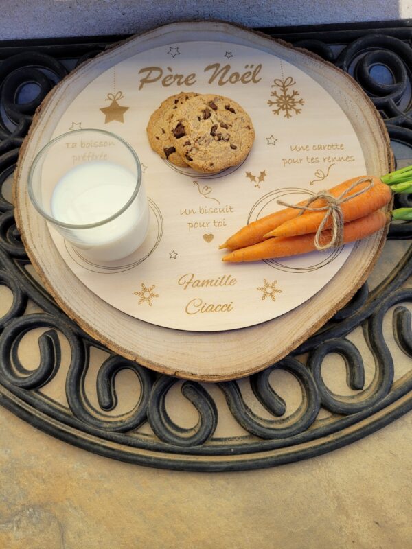 Planche à goûter pour le Père Noël