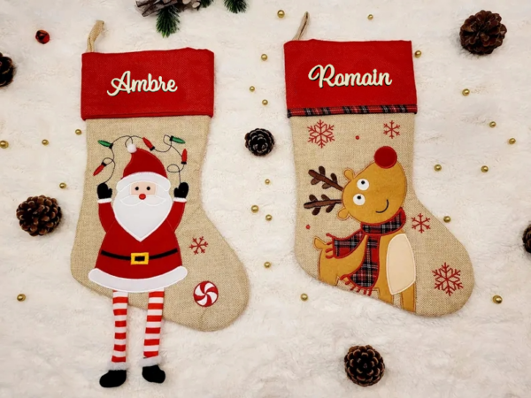 25. Botte Prénom 2025 (1) Botte de Noël