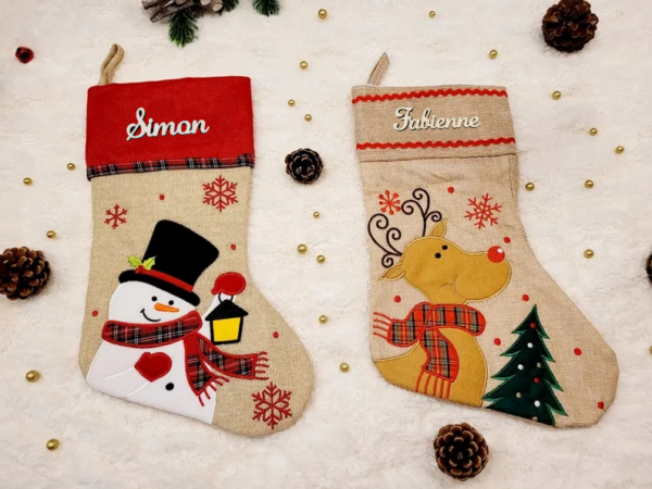 25. Botte prénom 2025 (2) Botte de Noël