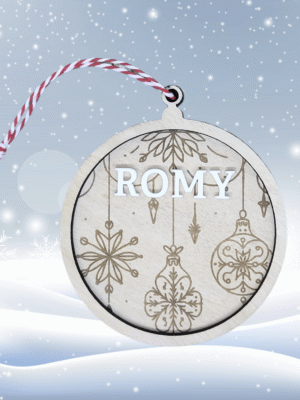 Boule de Noël Arabesque