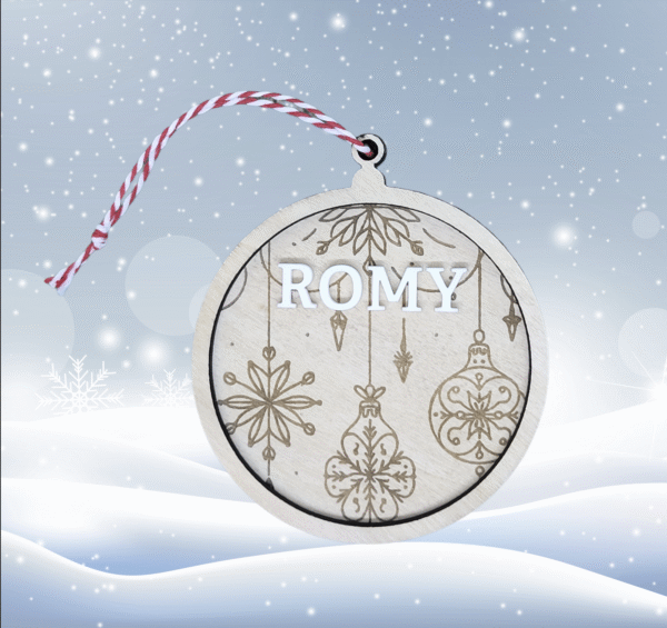 Boule de Noël Arabesque