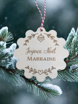 Boule de Noël à personnalisée