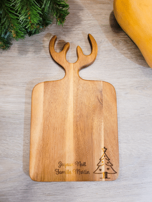 Planche à découper en bois - Edition de Noël