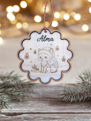 Boule de Noël Renard