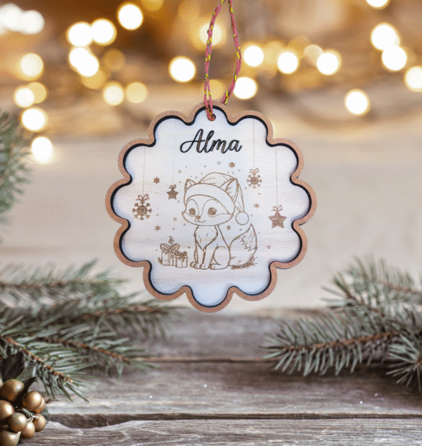 Boule de Noël Renard