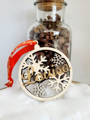 Boule de Noël Flocons