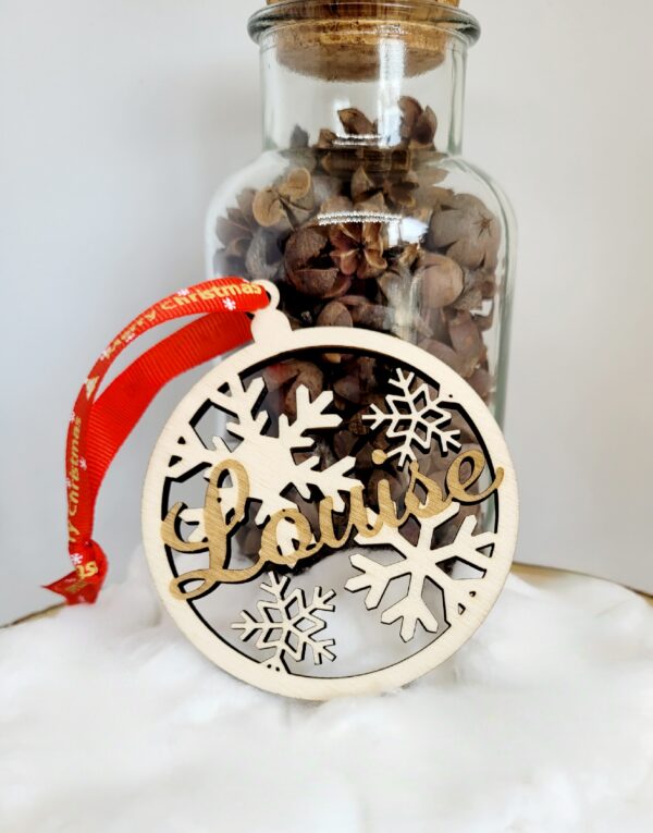 Boule de Noël Flocons