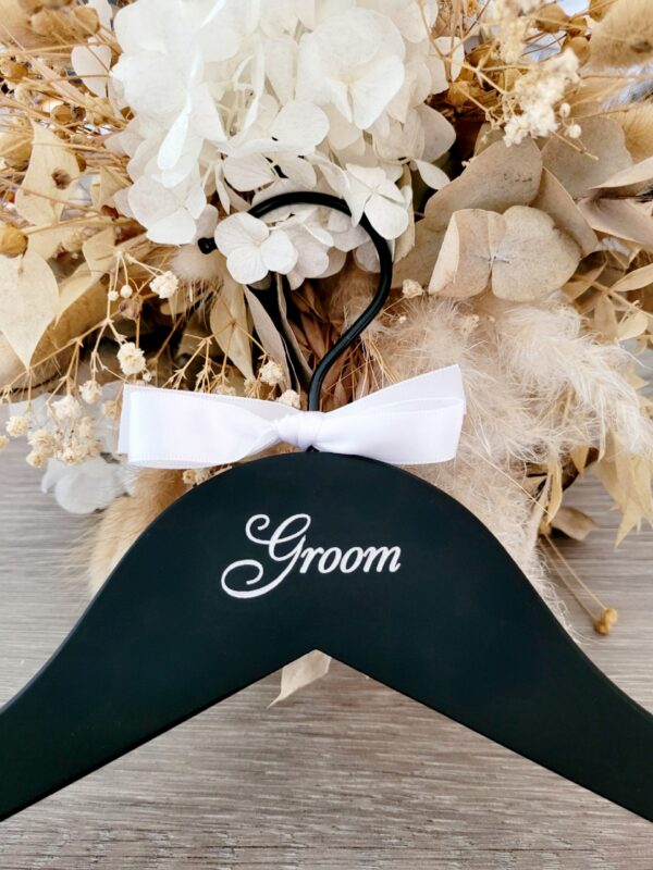 Cintre de mariage personnalisé